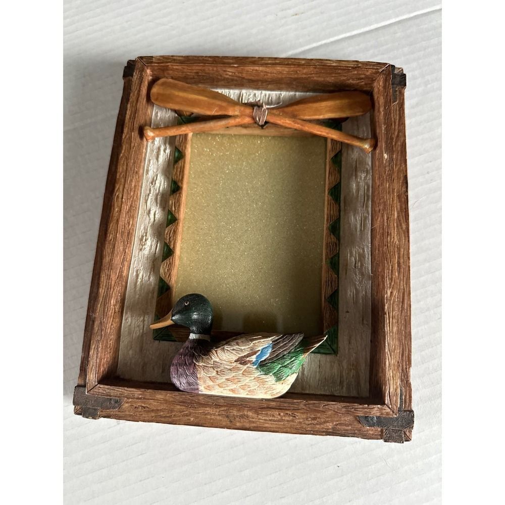 Men’s Russ Berrie Mallard Duck Picture Frame Resin
